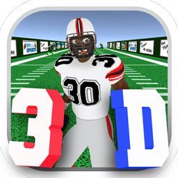 Rushing Yards 3D Icon